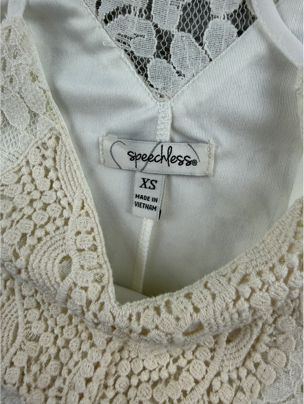 Speechless boho festival crochet mini dress - Picture 5 of 5
